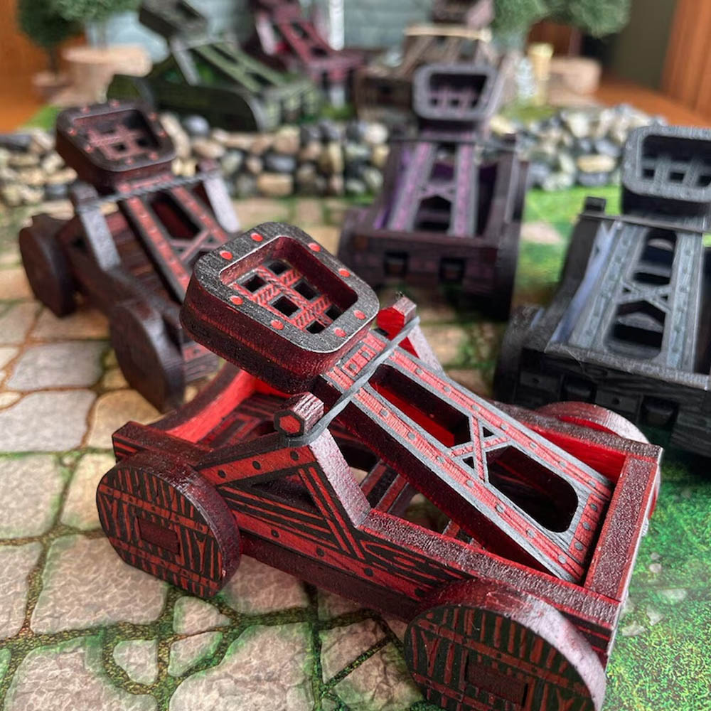 Classic Dice Catapult, Dice Tray Accessory for Tabletop Games, DND Dice Roller, DND Pathfinder Gift
