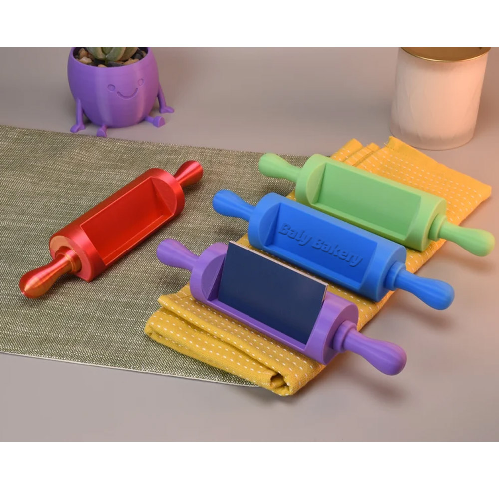 Personalized Business Card Rolling Pin Holder, Baker, Bakery, Pastry, Cooking, Kitchen