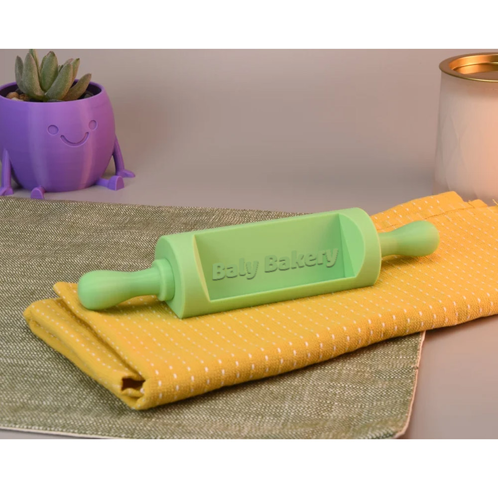 Personalized Business Card Rolling Pin Holder, Baker, Bakery, Pastry, Cooking, Kitchen