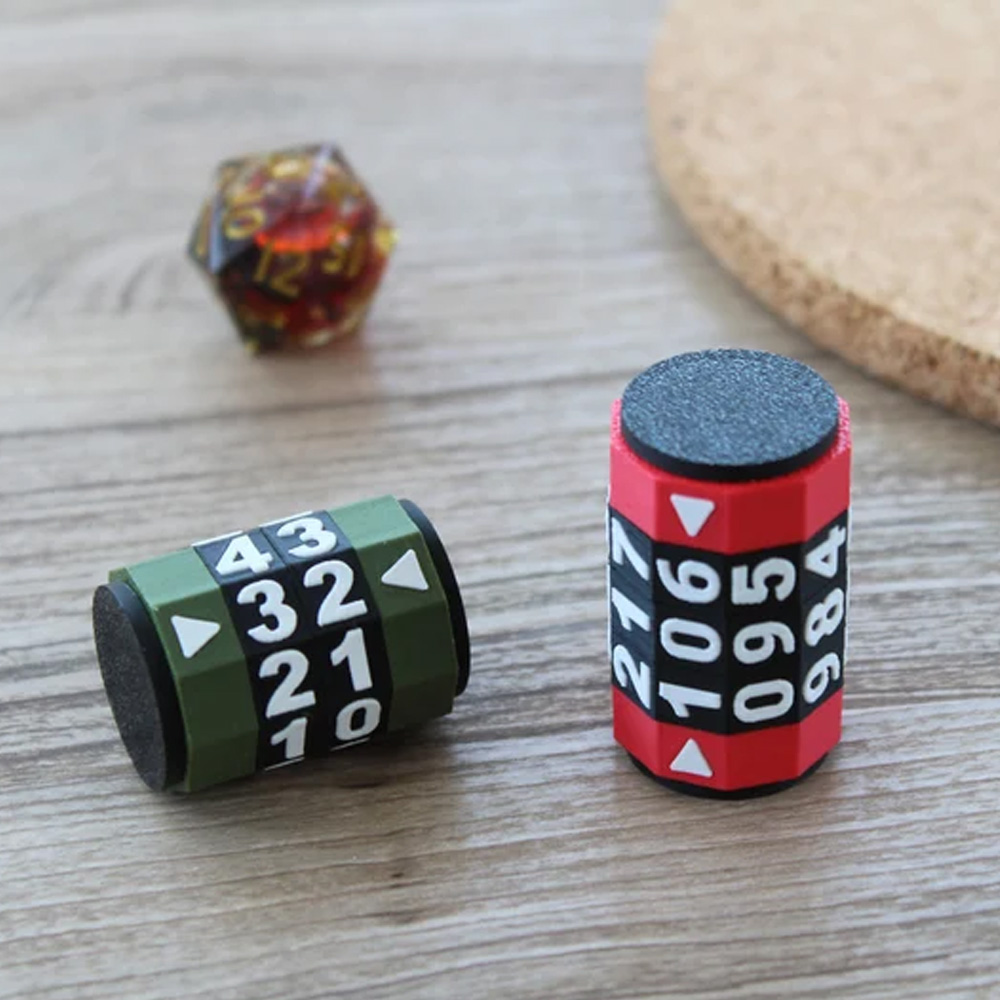 Life Counter, HP Tracker with a Clicky Feel and Sound for Tabletop Games, DND Gifts