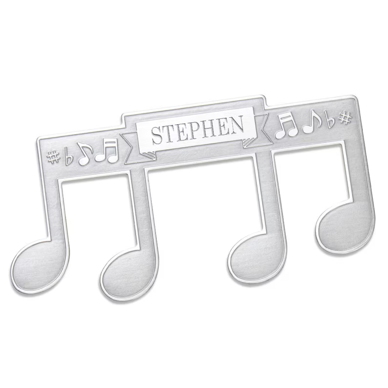 Personalized Steel Notes Page Holder Bookmark