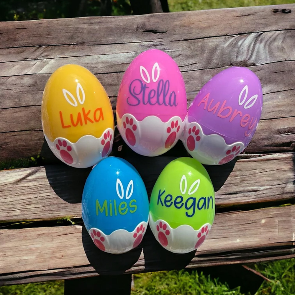 Personalized Easter Eggs, Easter Egg Hunt, Easter Eggs, Easter Party Favors, Personalized Easter Basket Stuffers for Kids, Easter Basket