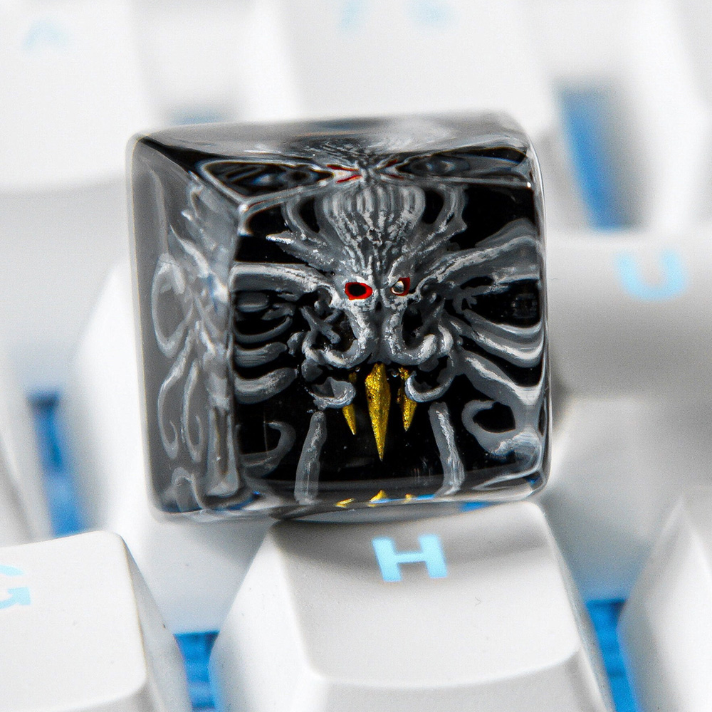 Baldur's Gate 3 Keycap, Baldur's Gate 3 Logo, Gaming Keycap, Artisan Keycap for Cherry MX Switches Mechanical Keyboard, Gift for Him