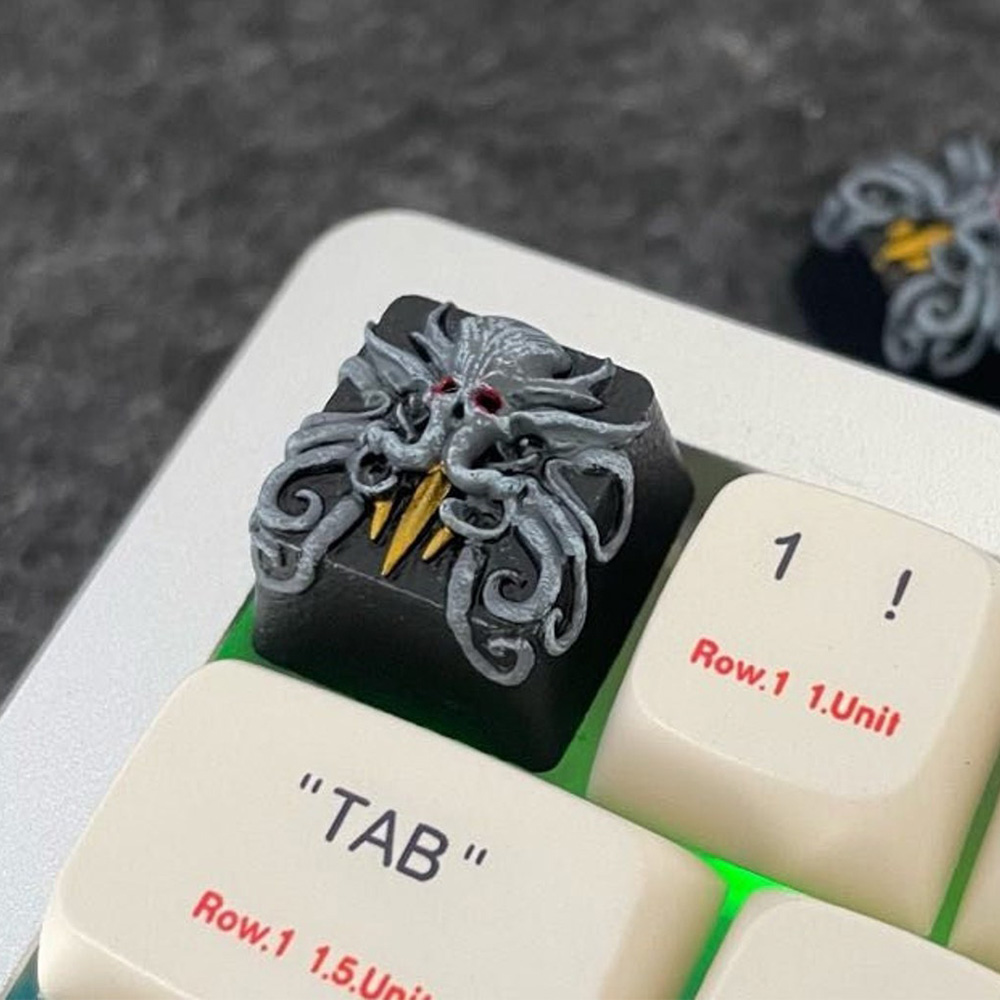 Baldur's Gate 3 Keycap, Baldur's Gate 3 Logo, Gaming Keycap, Artisan Keycap for Cherry MX Switches Mechanical Keyboard, Gift for Him