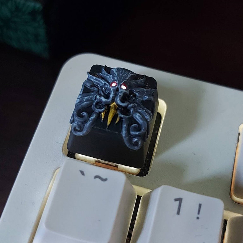 Baldur's Gate 3 Keycap, Baldur's Gate 3 Logo, Gaming Keycap, Artisan Keycap for Cherry MX Switches Mechanical Keyboard, Gift for Him