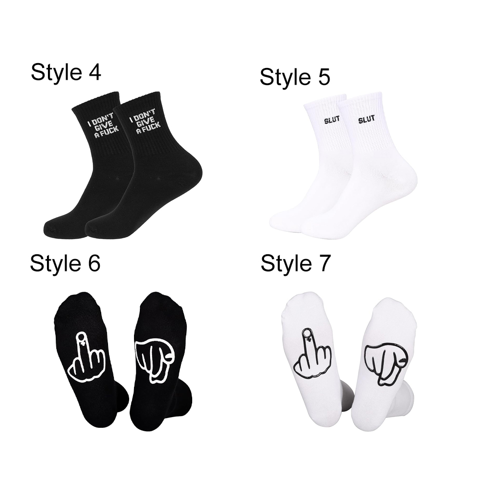 Funny Colorful Novelty Socks, Gifts for Men and Women