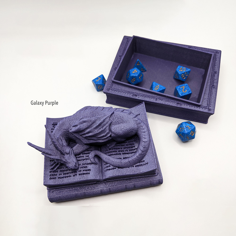 Book Wyrm Dice Jail, A unique and Exciting DND Dice Box to Store Your Favorite Dice Set