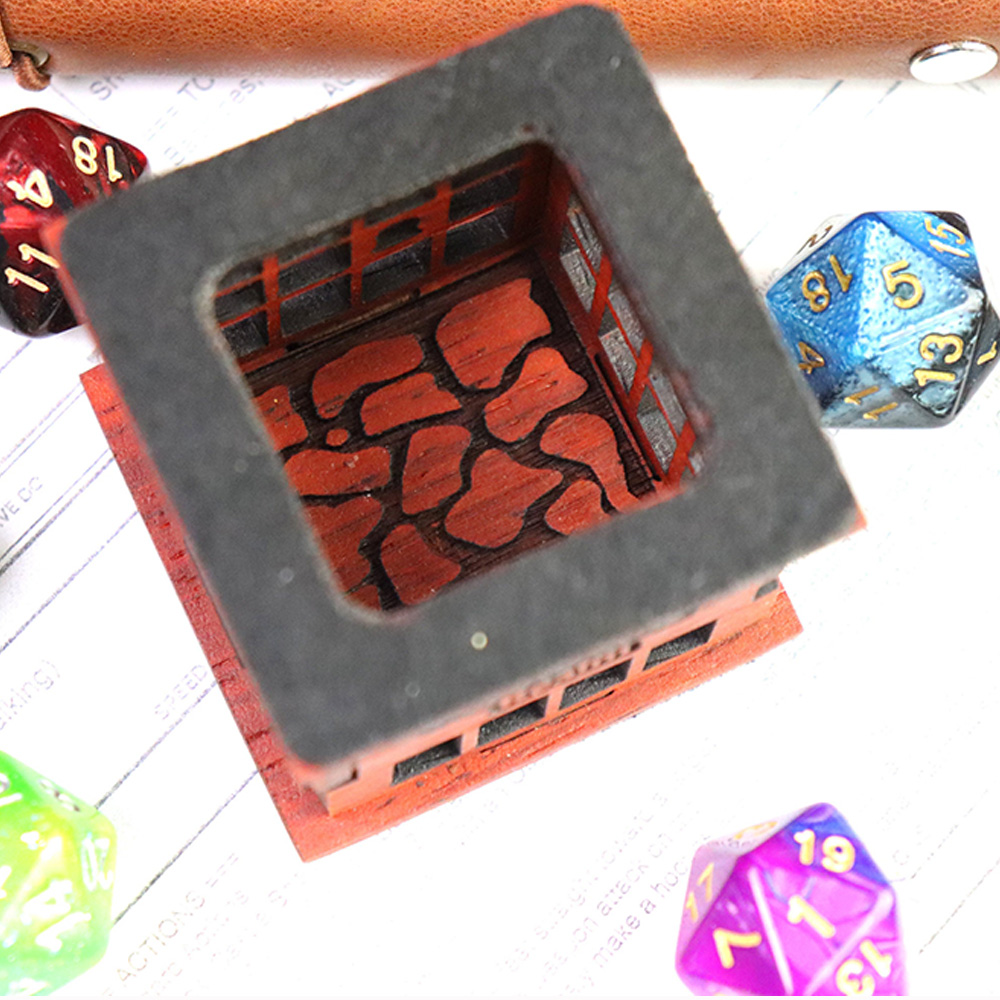 Personalized Dice Jail for Dungeons and Dragons