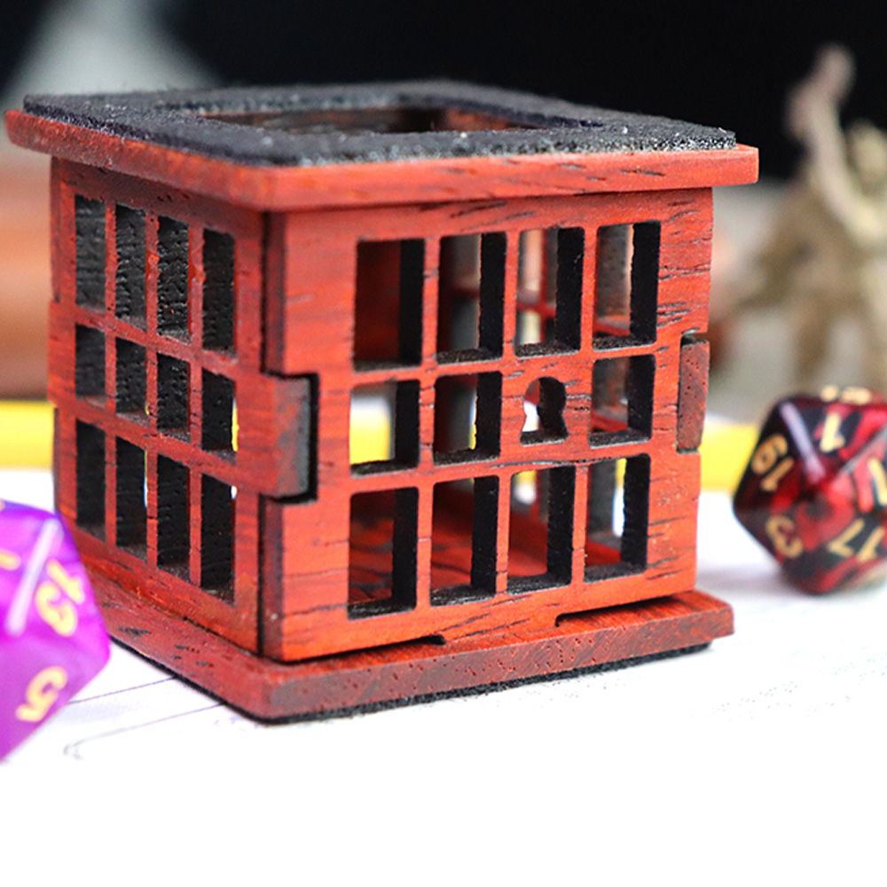 Personalized Dice Jail for Dungeons and Dragons