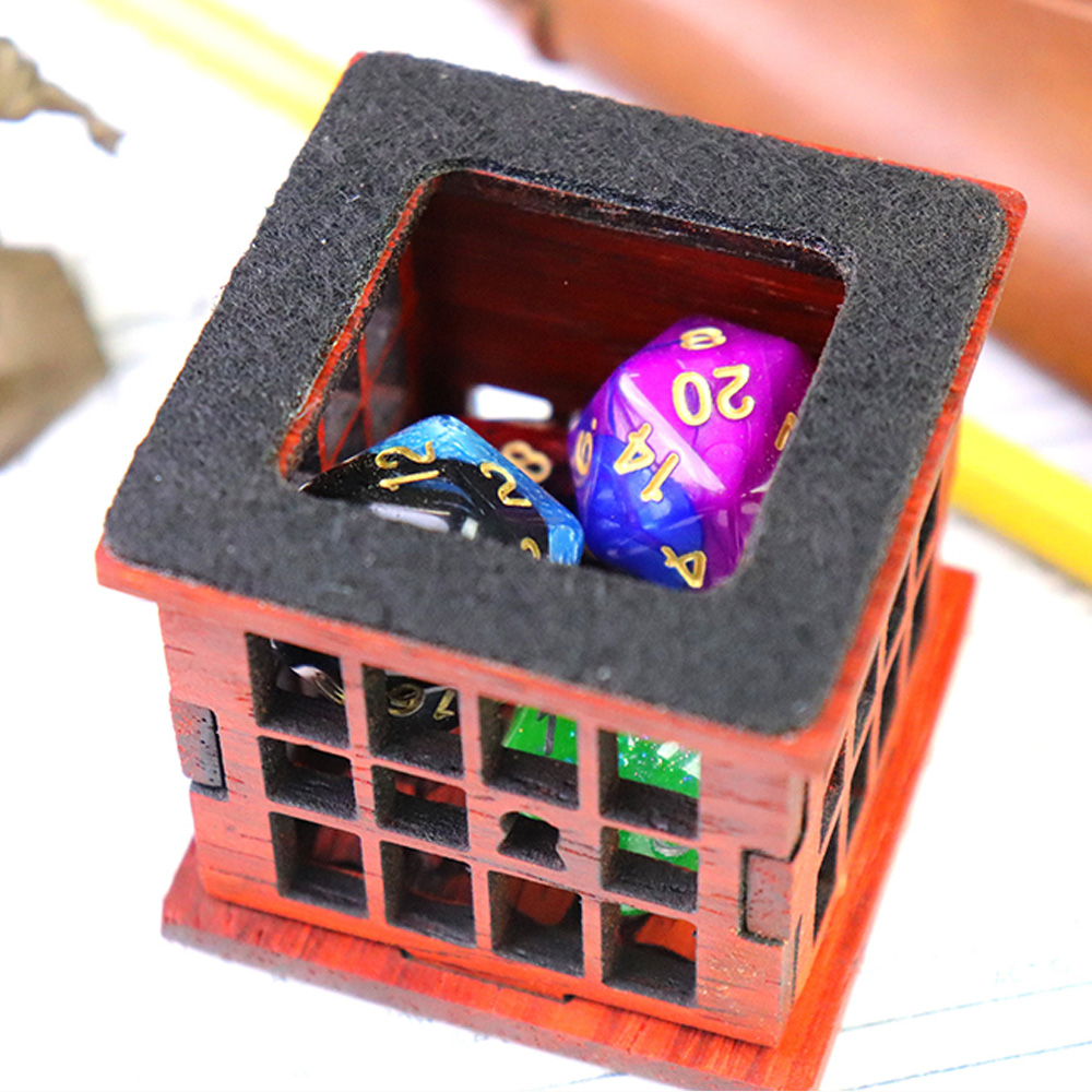 Personalized Dice Jail for Dungeons and Dragons