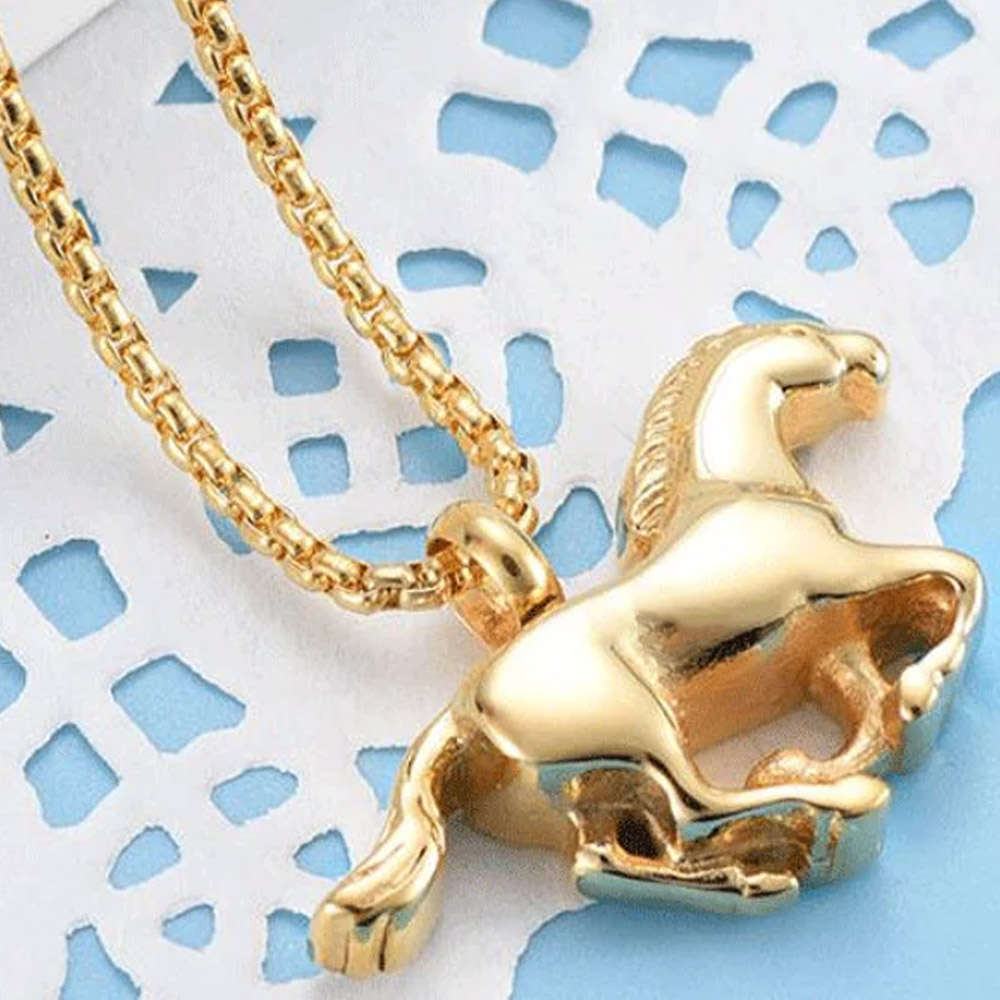 Custom Cremation Keepsake,Horse Running Urn,Ashes Memorial Necklace,Urn Necklace,Pet Loss memorial ,Pet Keepsake Necklace,Pet Urn Necklace-Memorial