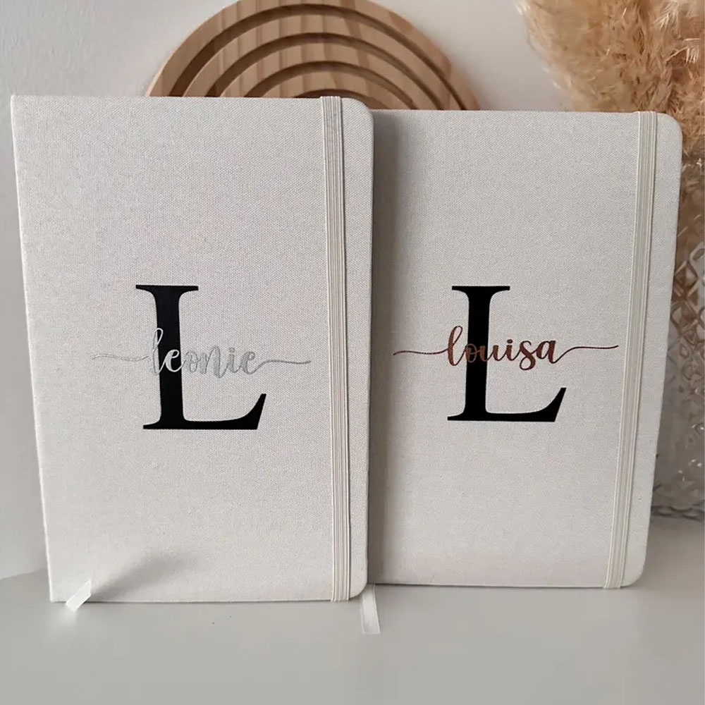 Personalized Notebook A5, Gifts for Him and Her, Birthday, Diary, Study, Lined Pages