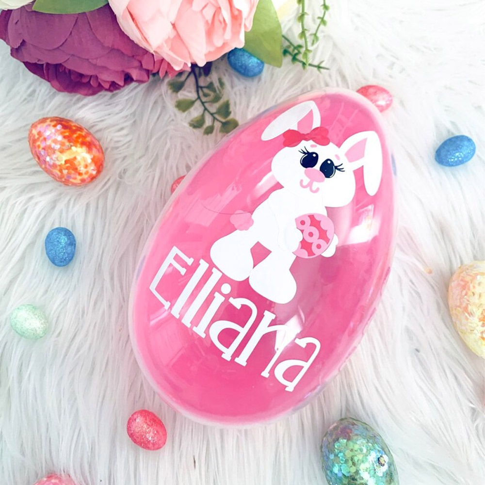 Personalized Easter Eggs, Jumbo Easter Egg, Fillable Easter Egg, Easter Basket Stuffer, Kids Easter, Easter Egg, Kids Easter Gifts