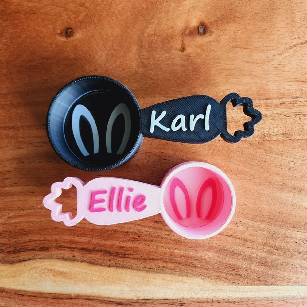 Personalized Rabbit Food Scoop, Pet Food Measuring Cup, Rabbit Pellet Scoop, Bunny Gift Idea
