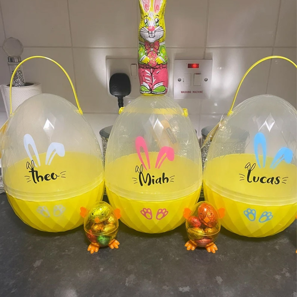 Personalized Easter Eggs, Personalized Giant Fillable Easter Egg, Easter Giant Egg, Easter Gift