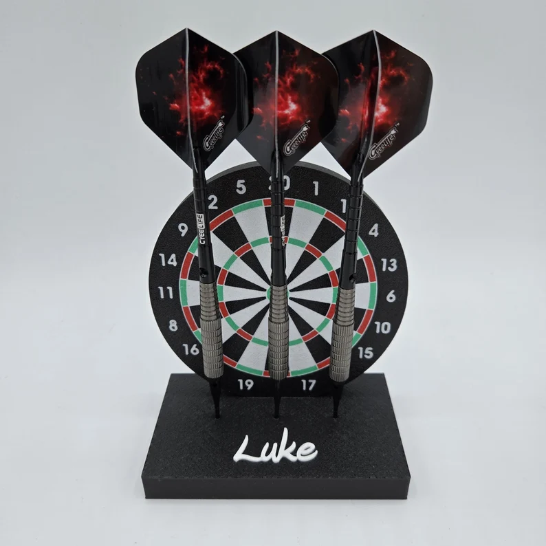 Personalized Darts Holder, Darts Holder Trophy, Dart Stand, Gift for Dart Fans