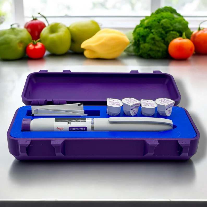 Personalized Mounjaro Pen Travel Case, Mounjaro Pen Storage, Rugged and Tough, Strong and Secure, Keep Everything Together, Choice of Colour