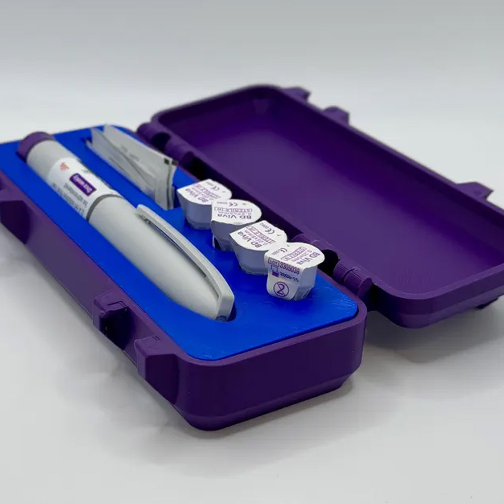 Personalized Mounjaro Pen Travel Case, Mounjaro Pen Storage, Rugged and Tough, Strong and Secure, Keep Everything Together, Choice of Colour