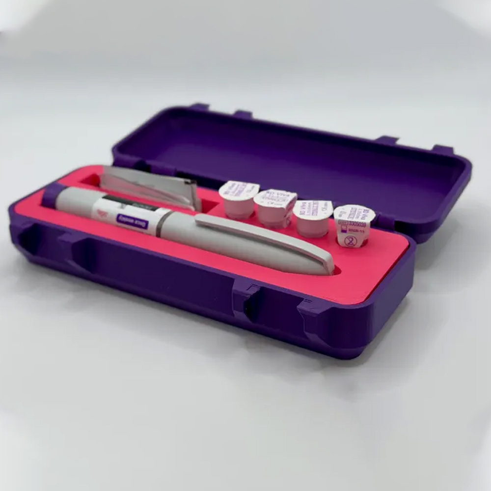Personalized Mounjaro Pen Travel Case, Mounjaro Pen Storage, Rugged and Tough, Strong and Secure, Keep Everything Together, Choice of Colour