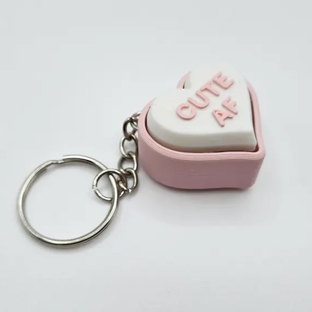 Personalized Fidget Toys Anxiety, Conversation Hearts Small Keyboard Fidget Toys, Clicker Fidget, Stress Relief Toys Adults, Valentines Gift for Women Men