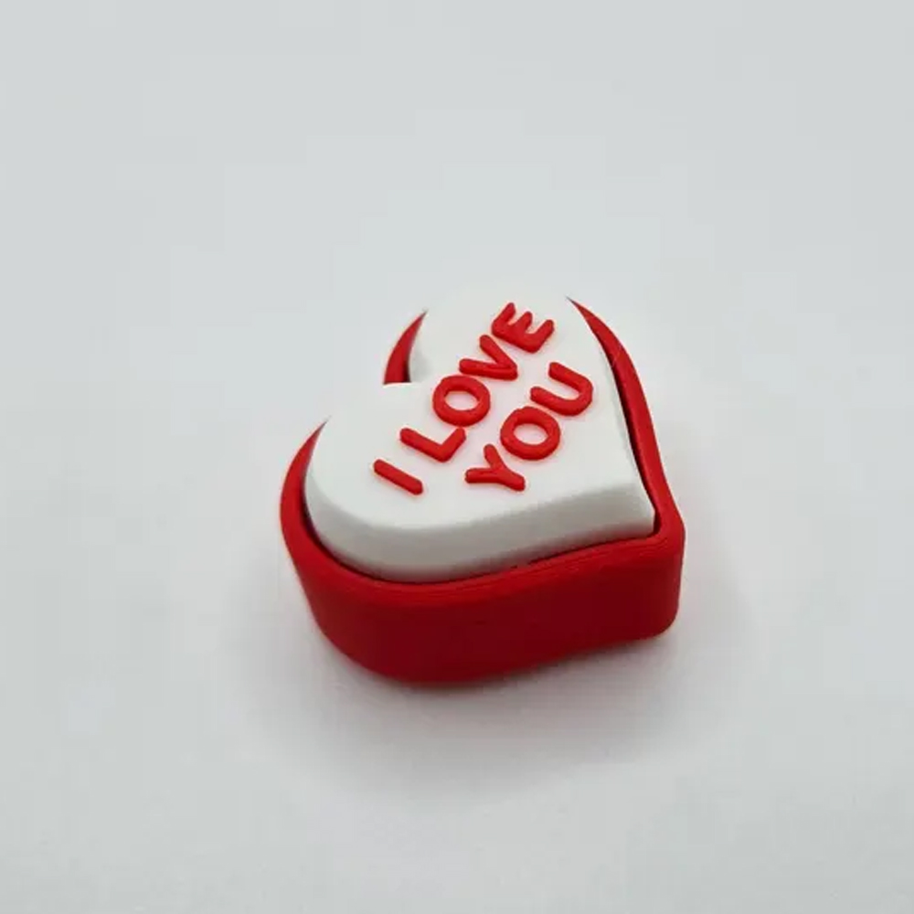 Personalized Fidget Toys Anxiety, Conversation Hearts Small Keyboard Fidget Toys, Clicker Fidget, Stress Relief Toys Adults, Valentines Gift for Women Men