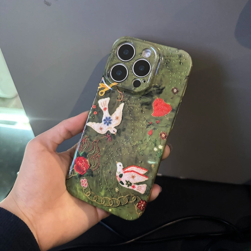 Stickerei Handyhüllen Serie