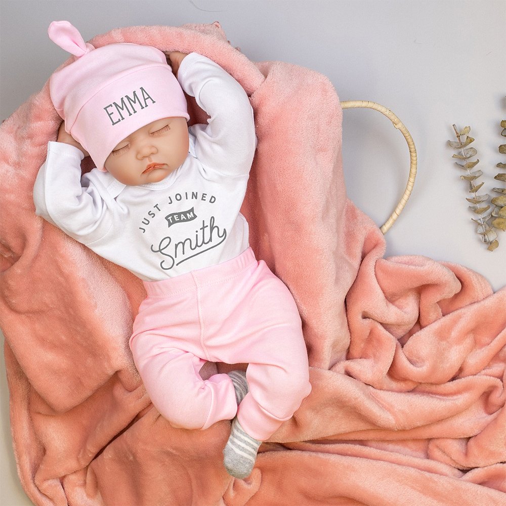 💖Buy 2 Free Shipping💖Personalized Baby Coming Home Romper Onesie Set