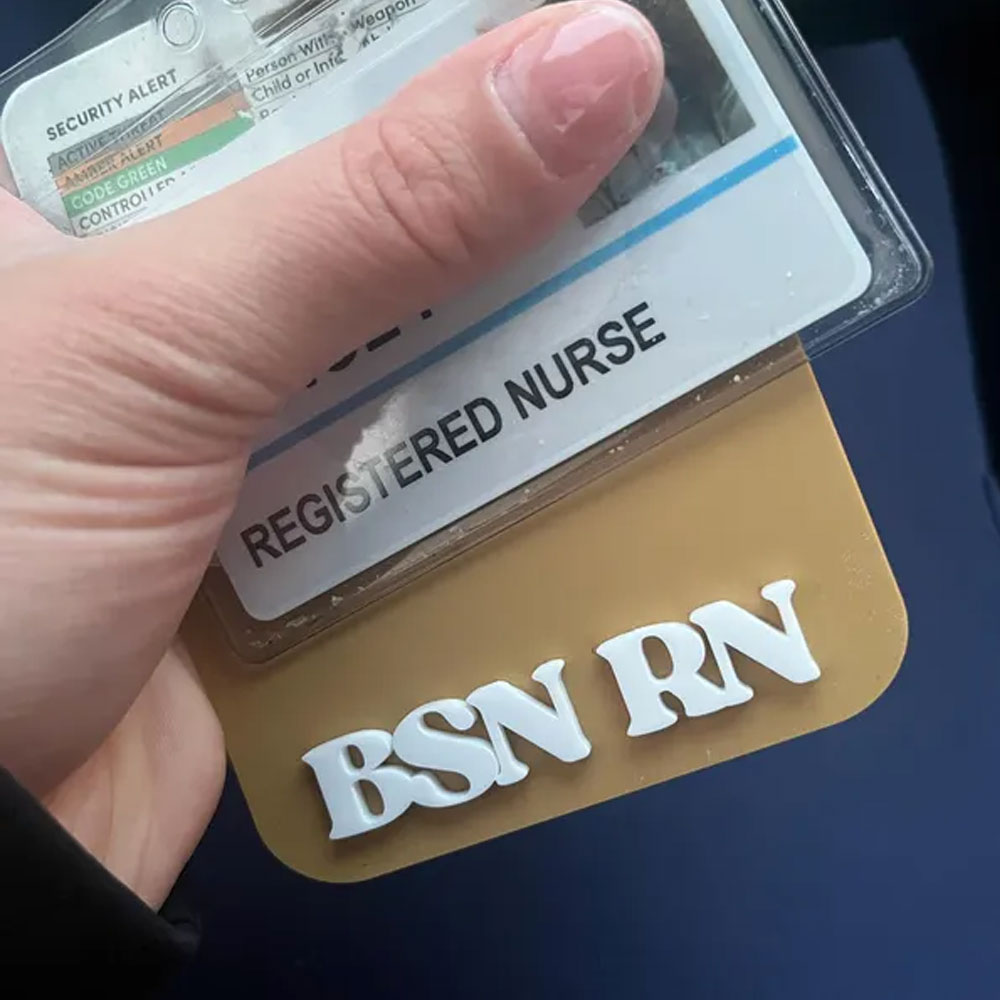 Personalized Gift for Badge Reel 