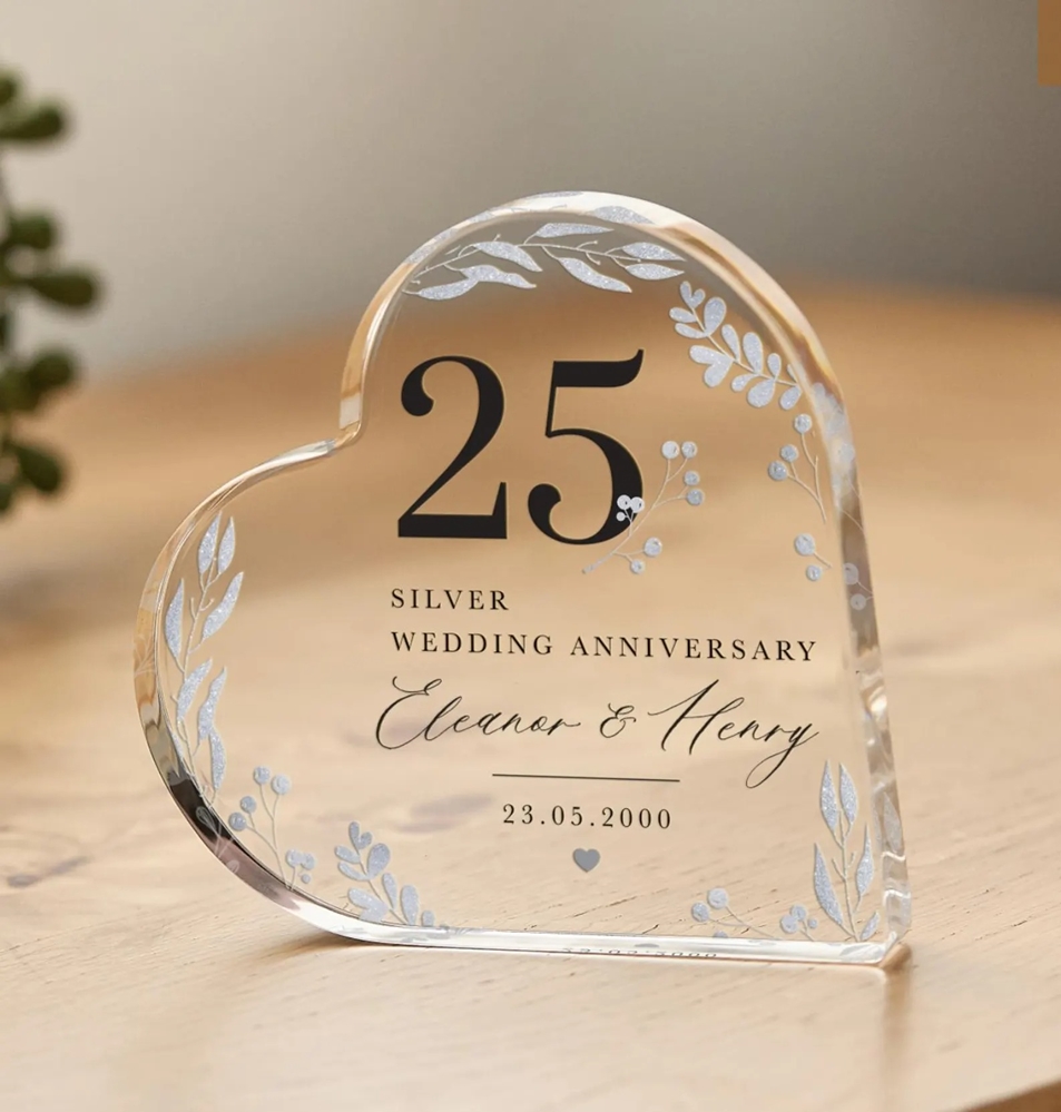 Heart-Shaped Plaque
