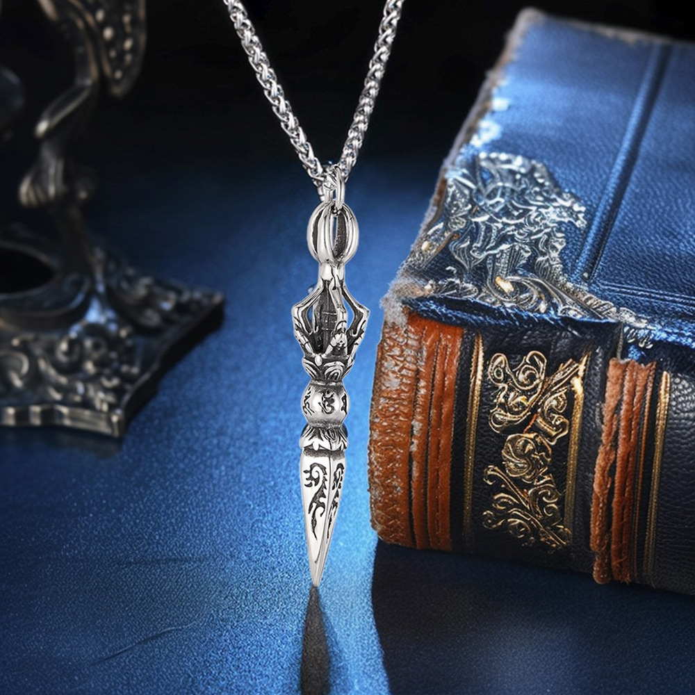 Vajra Dorje Pendant Necklace