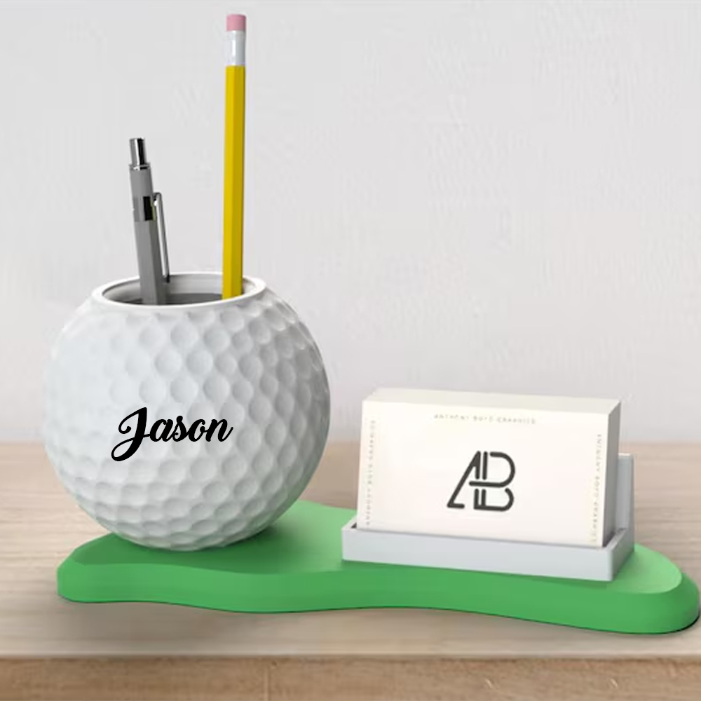 Golf Ball Pencil Holder