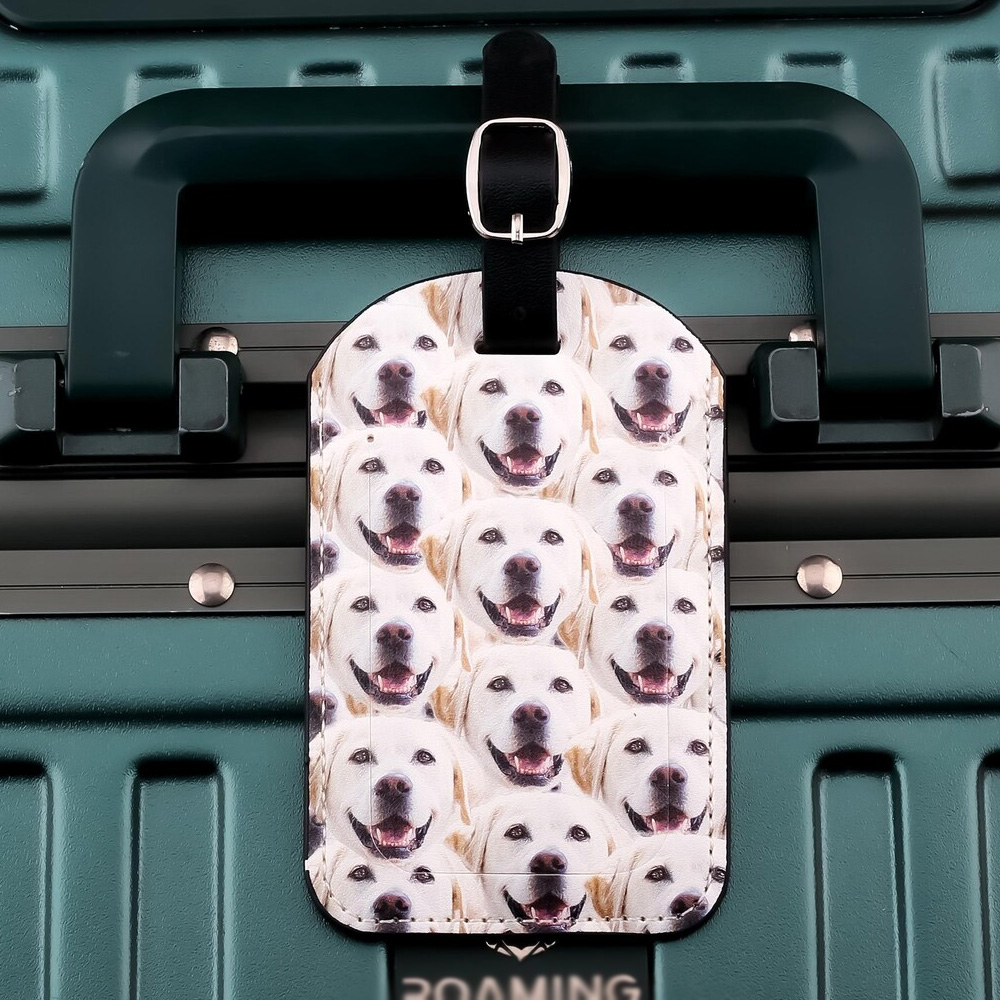 Multiple Face Photo Luggage Tag