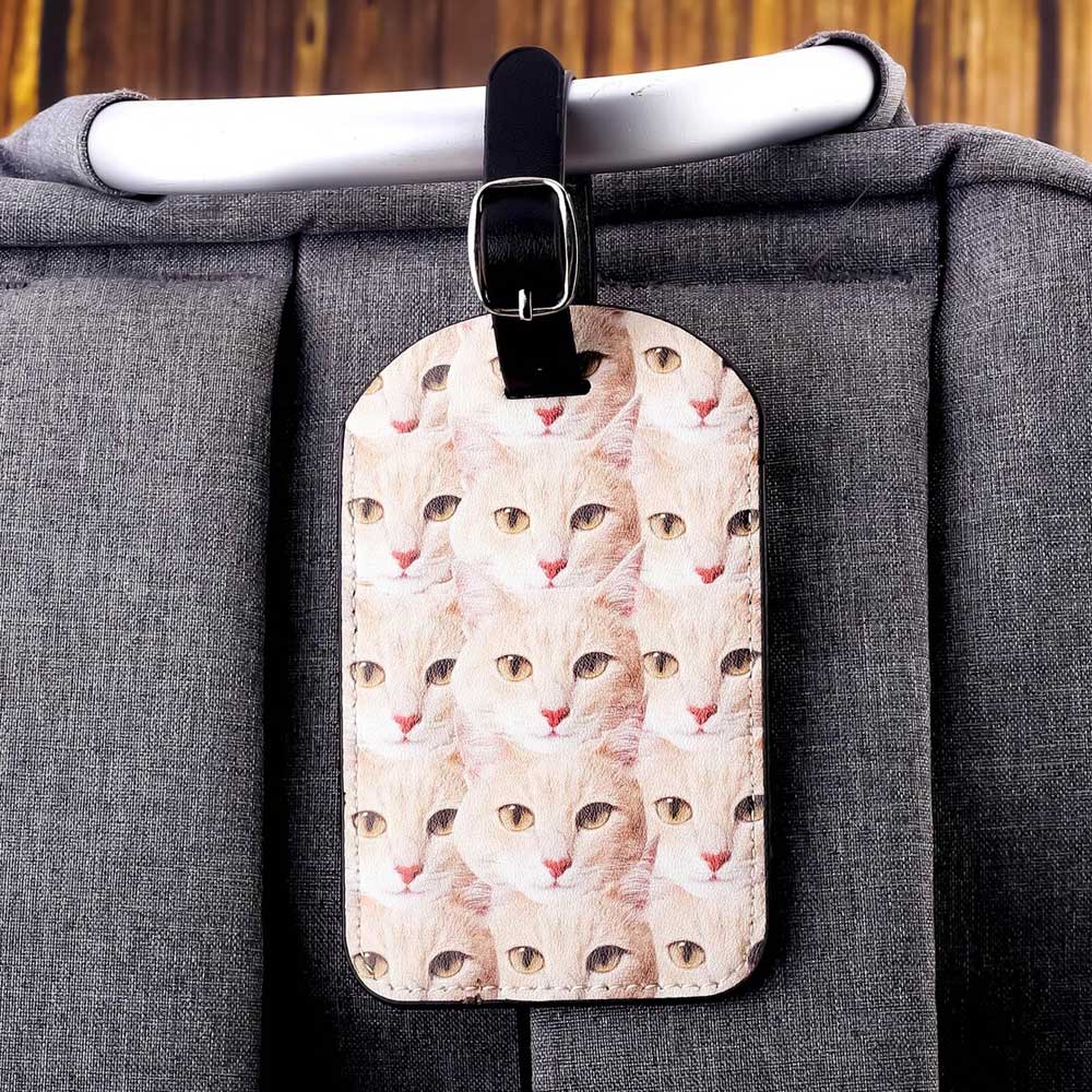 Funny Leather Tag