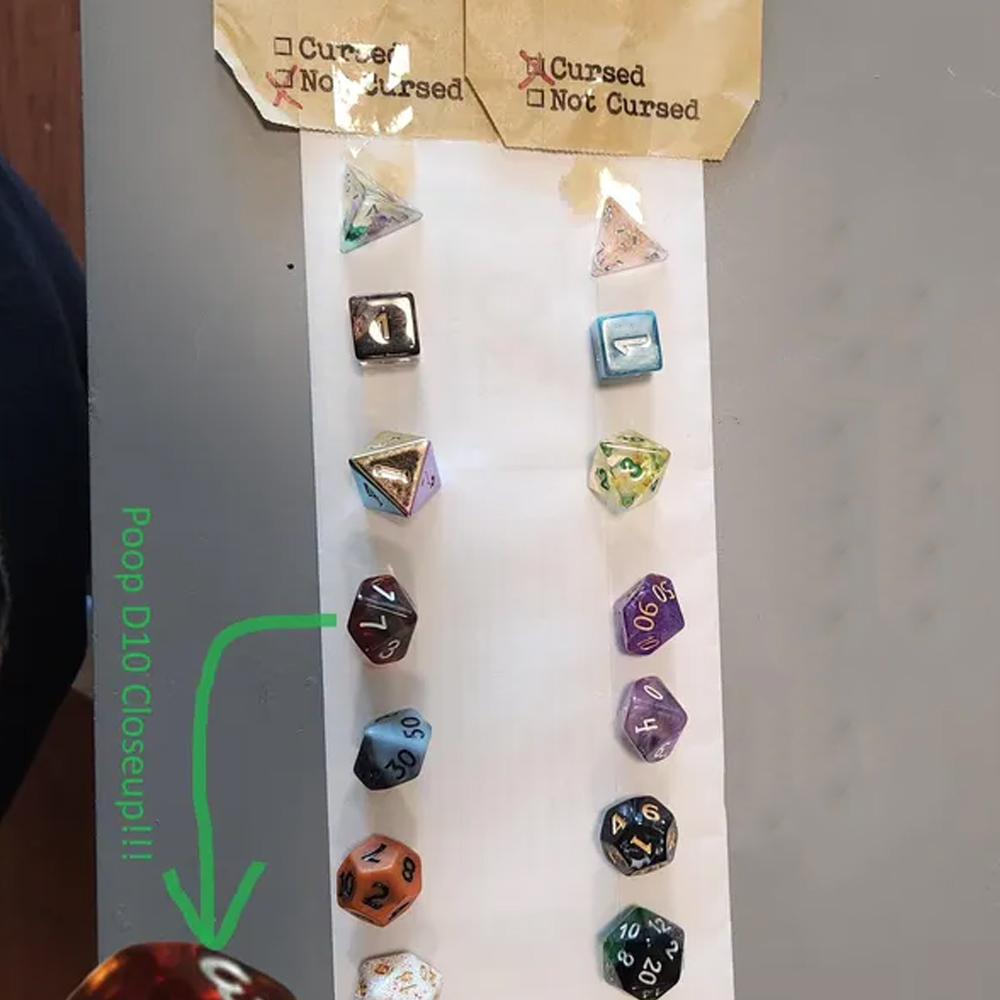 RPG Unmatched Dice