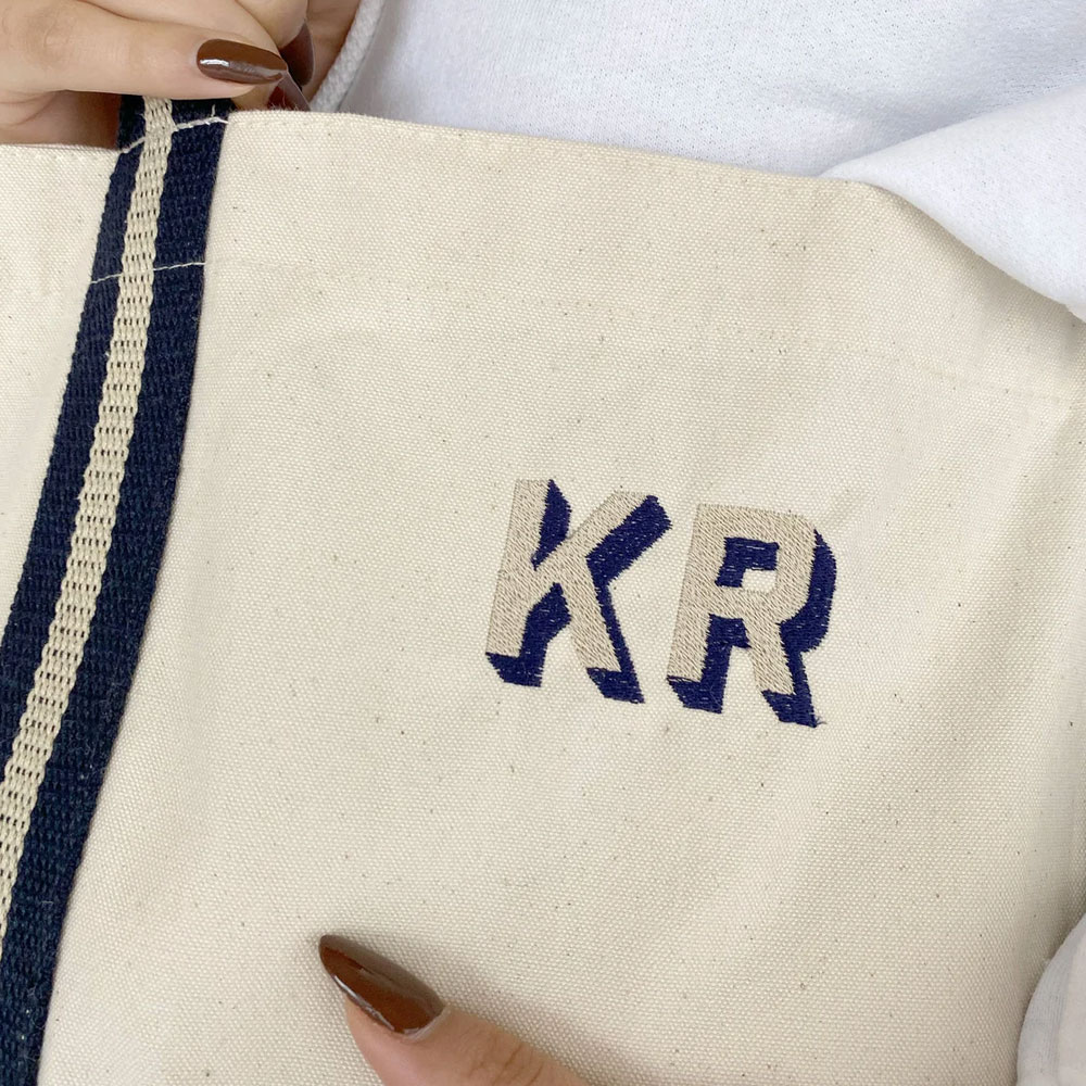 with Initials
