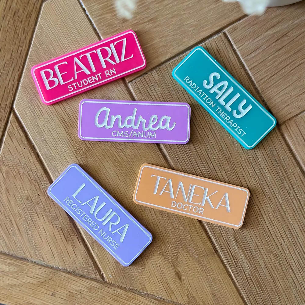Personalized Name Badge