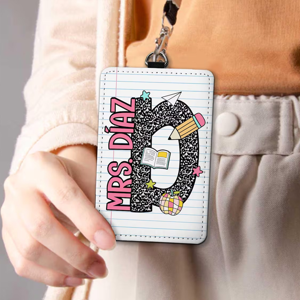 Personalized ID Holder Lanyard Accessory