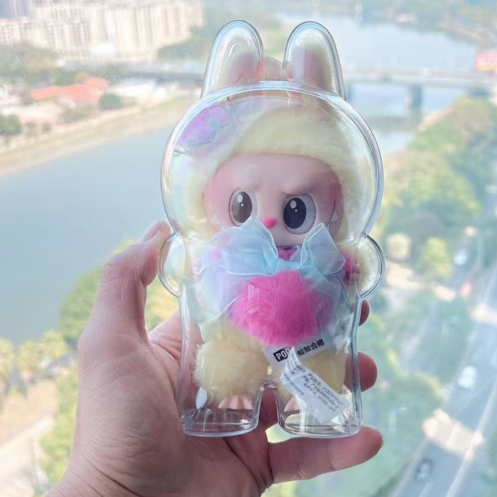 Clear Acrylic Protective Case for Doll