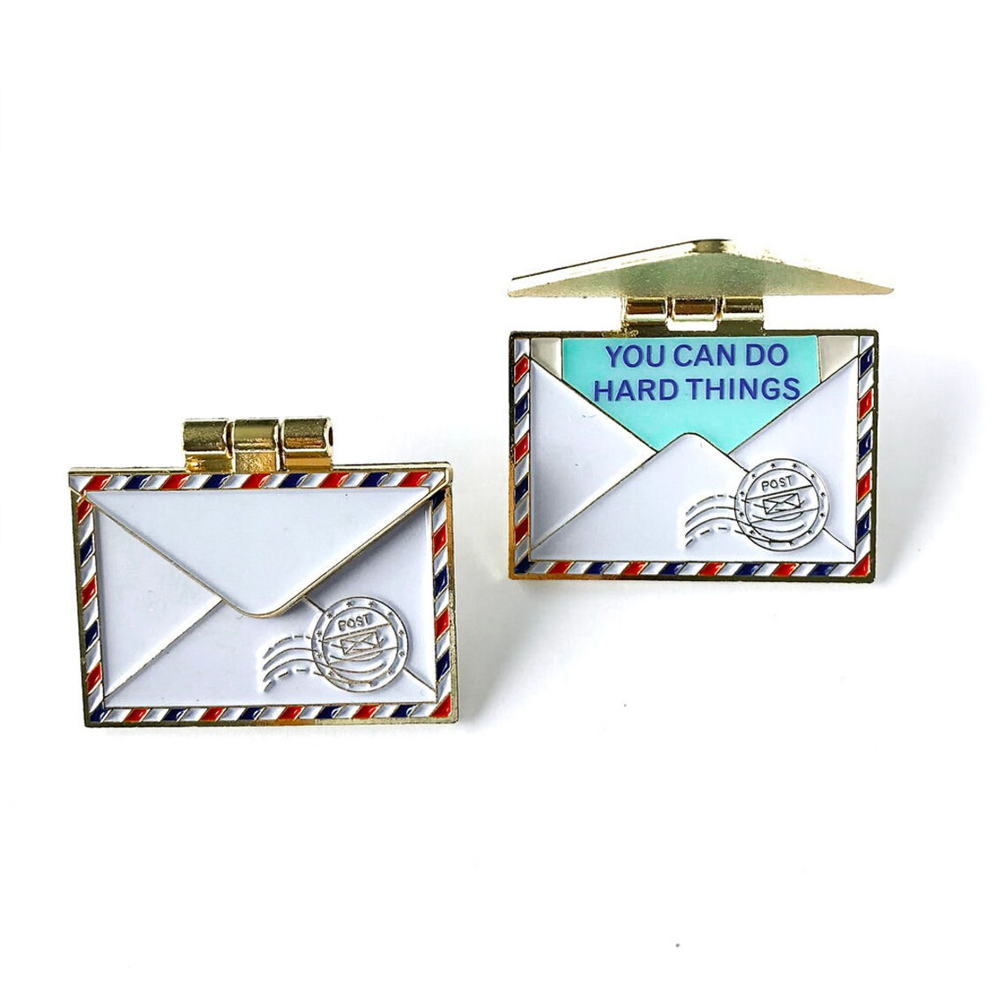 Personalized Envelope Design Pin