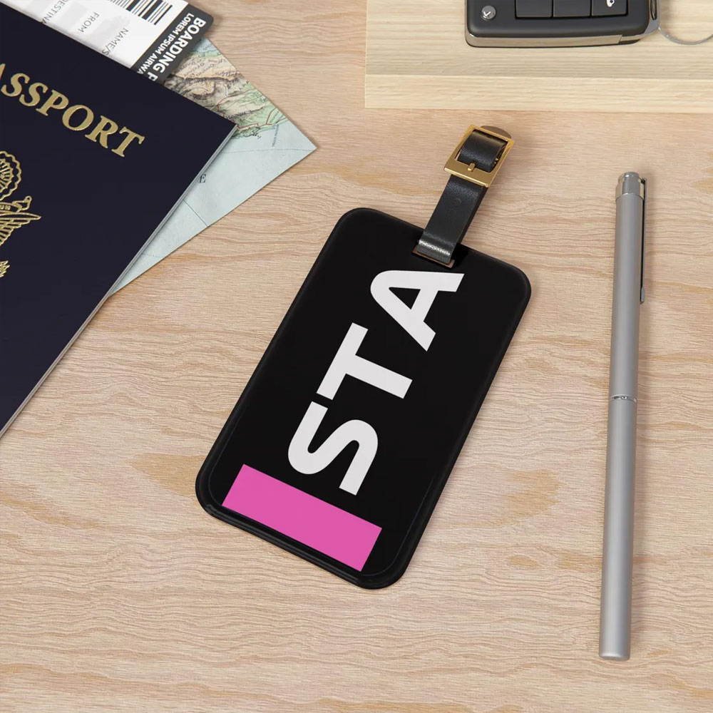  Racer Luggage Tag