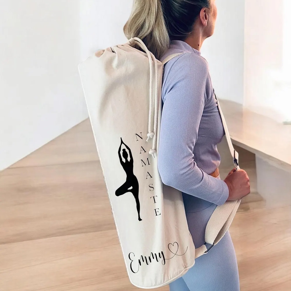 Personalized Name Yoga Mat Bag