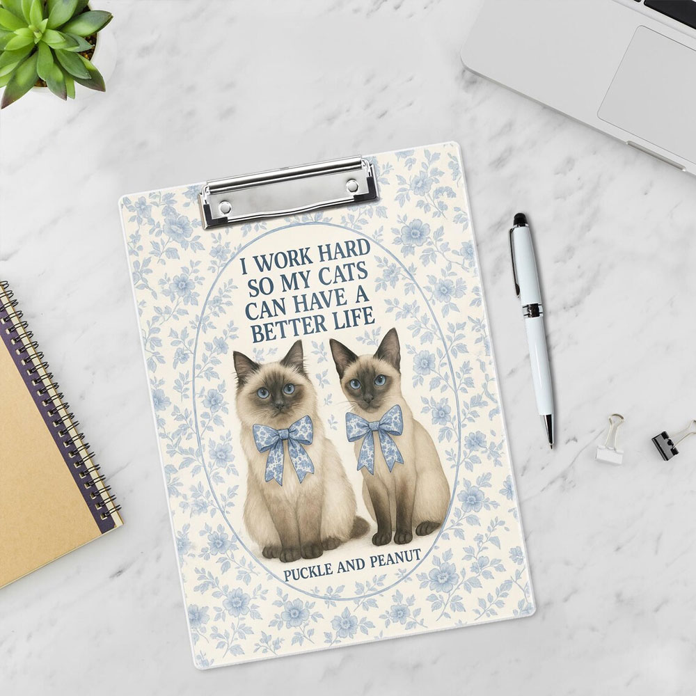 Custom Cat Clipboard