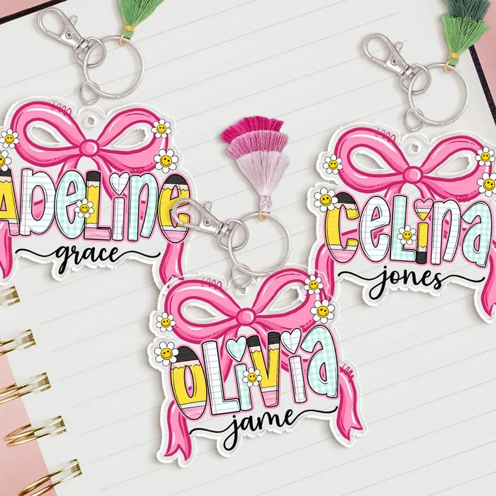 Coquette Bow Tag