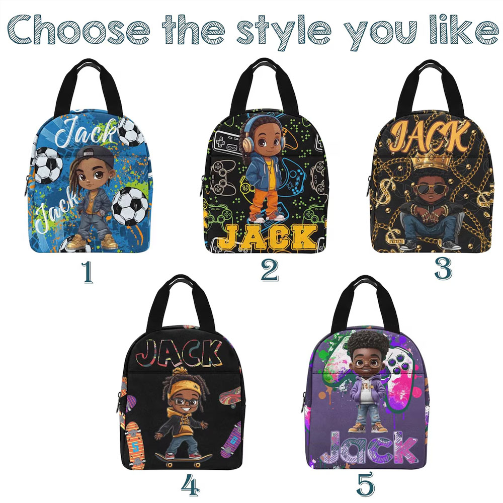 Black Girl School Bag