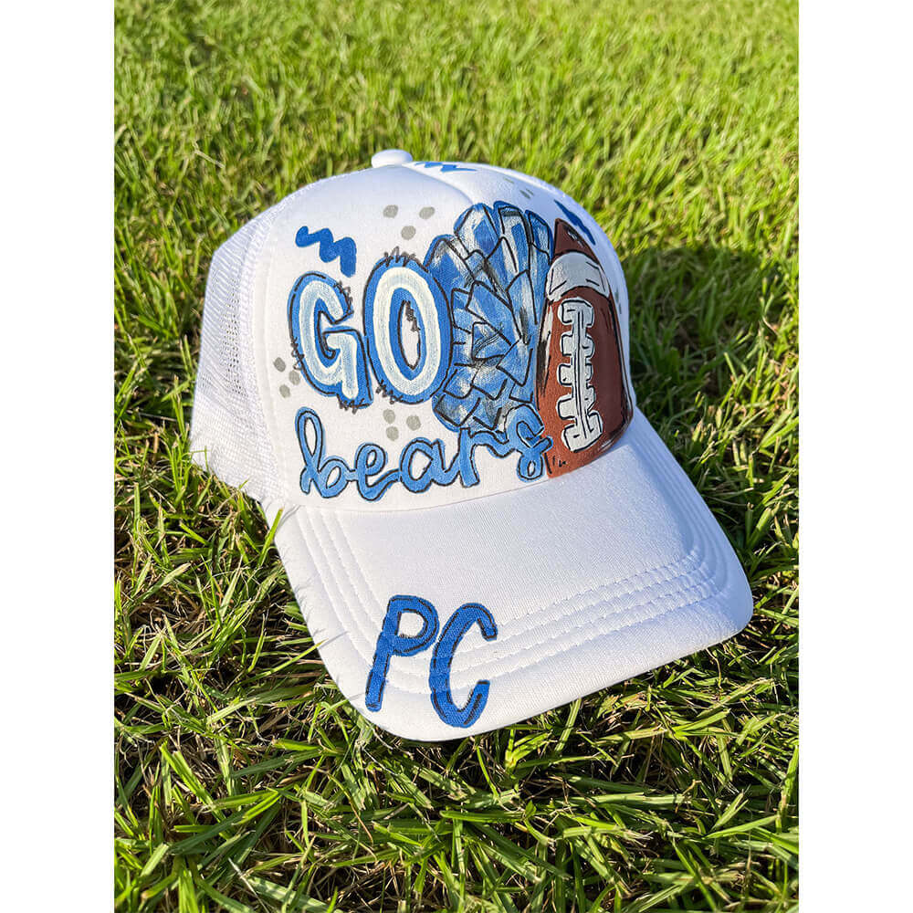 🏈Free Personalization🏈 Personalized Football Trucker Hat