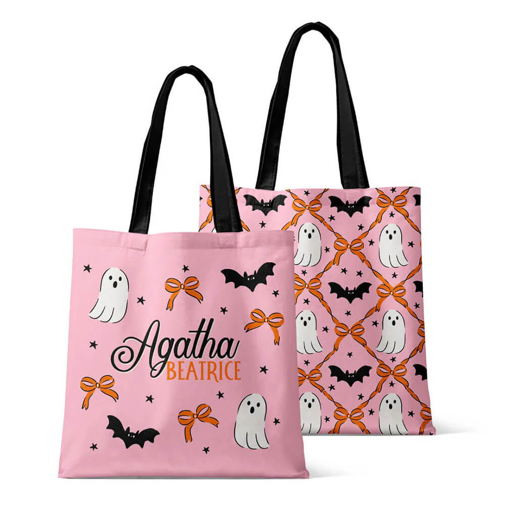 🍬Free Personalization🍬 Personalized Trick Or Treat Bags | Trick or Treat