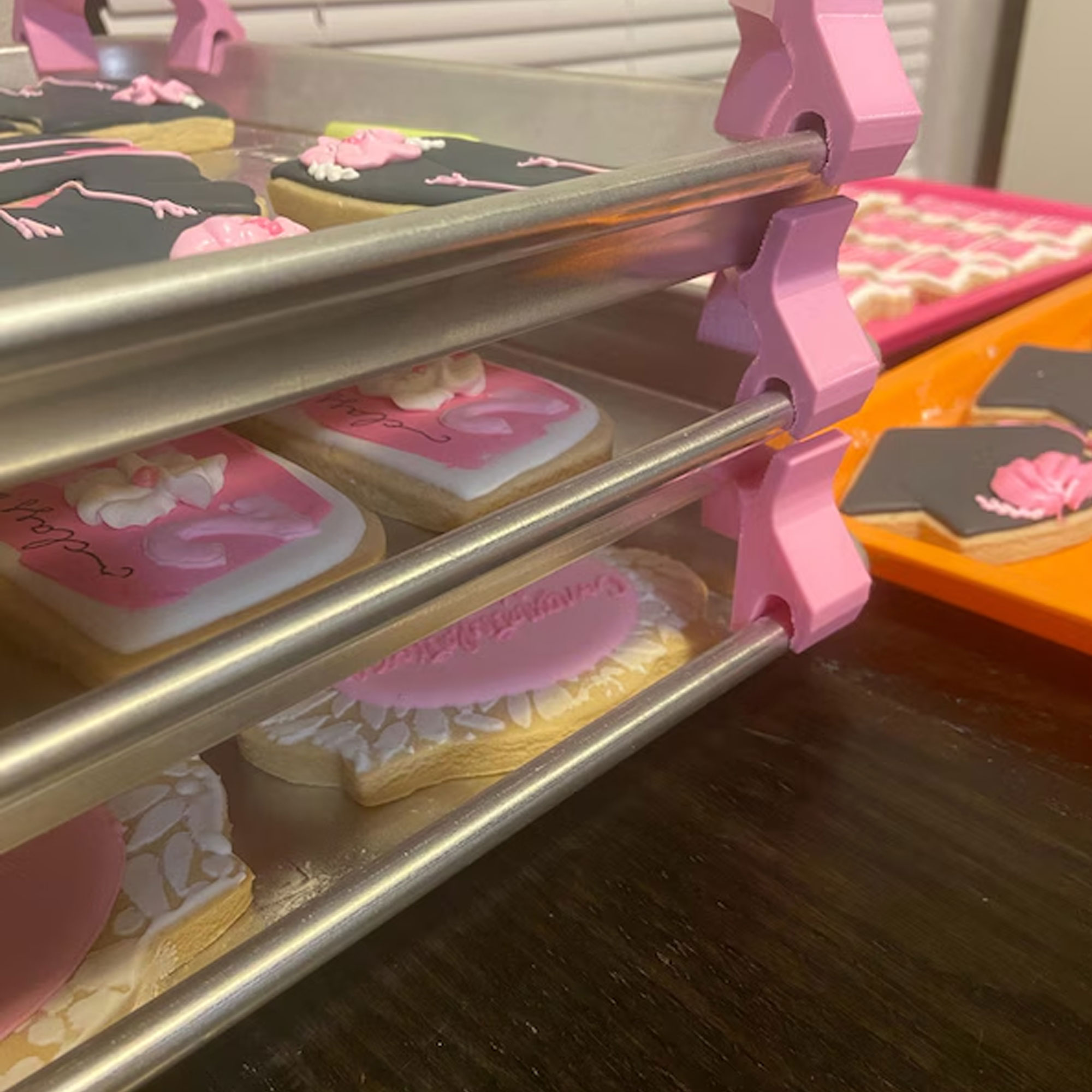 Personalized Baking Sheet Dividers(Set of 4pcs), Multicolor Baking Sheet Organizers, Kitchen Accessories, Christmas Gift for Cooking Baking Lovers
