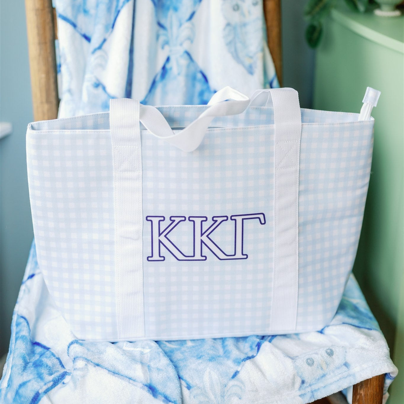 Personalized Chapter Name Sorority Tote Bag