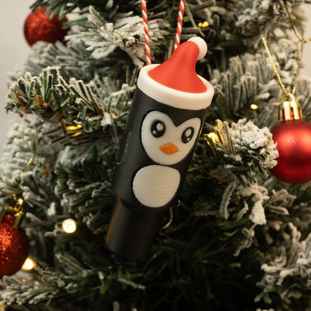 Mini julnyckelring med glas, förvaringsfodral för hemlig tomte för läppstift/kontanter, julgransdekoration, julklapp till barn/familj/vänner