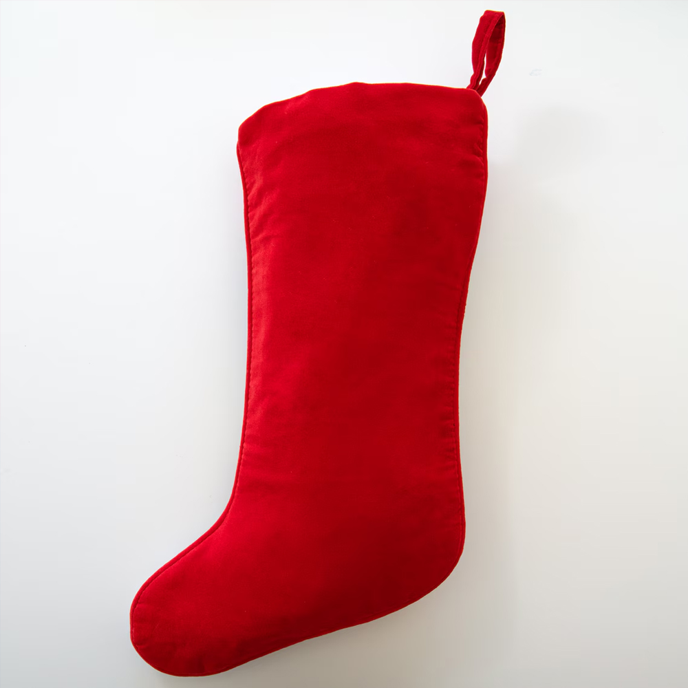 Personligt namnbroderad traditionell lantlig julstrumpa, nålspetsad familjestrumpa, festgåva, julklapp för familj/barn